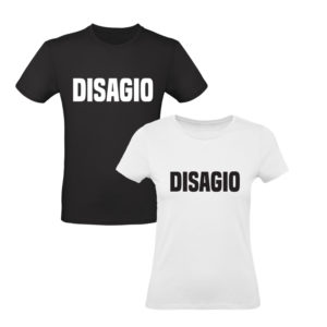 t-shirt copertina uomo donna disagio